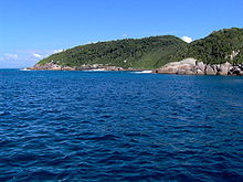 Ilha do Arvoredo em Santa Catarina