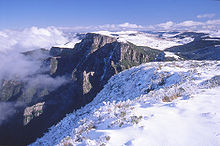 Neve no Planalto Serrano Catarinense