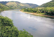 Vale do rio Uruguai em Chapecó - Santa Catarina